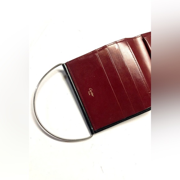 Cartier Trinity wallet…SUPER RARE with one gold and one silver handle - Picture 10 of 14